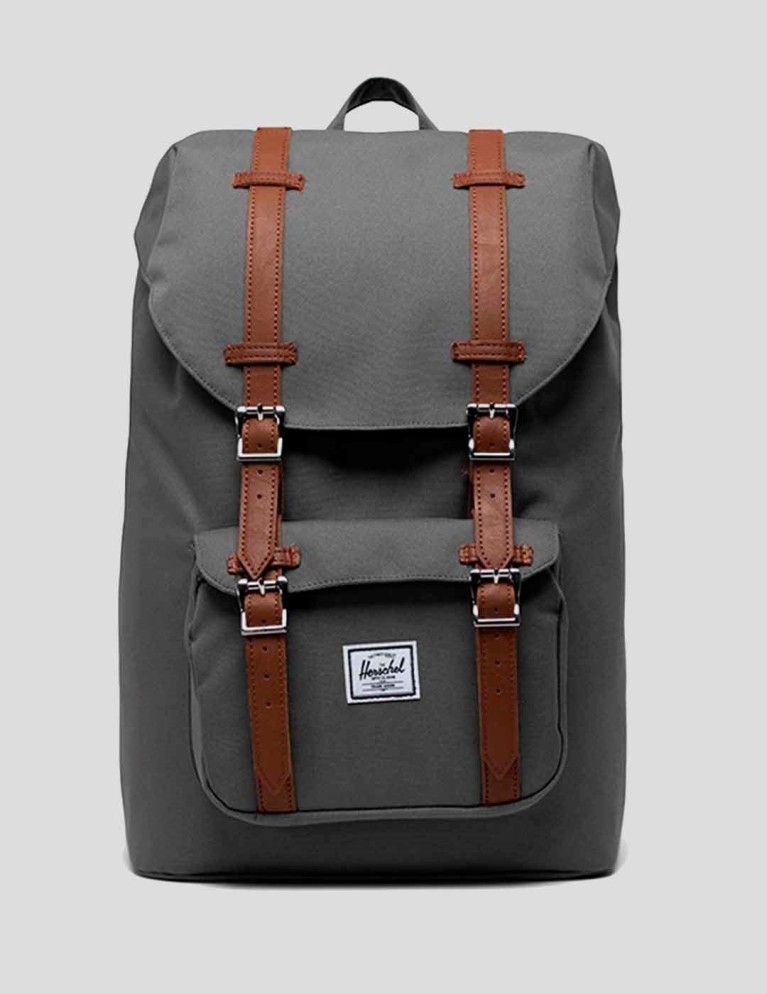 Mochila HERSCHEL little america mid backpack grey